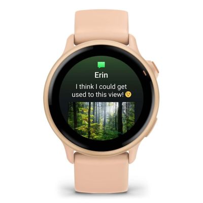 9. Zegarek Garmin Vivoactive 6 Pink Dawn / P. Dawn Metallic