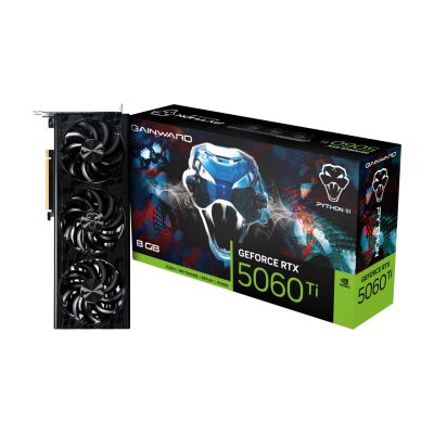 9. Karta graficzna Gainward GWD RTX 5060Ti Python III 8 GB pamięci GDDR7