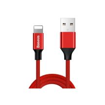 Kabel Baseus Yiven CALYW-A09 (USB 2.0 - Lightning ; 1,8m; kolor czerwony)
