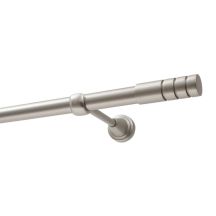 KARNISZ POJEDYNCZY FI 19 MM CHROM SATYNA 200 CM TECHNO KOWALSKI