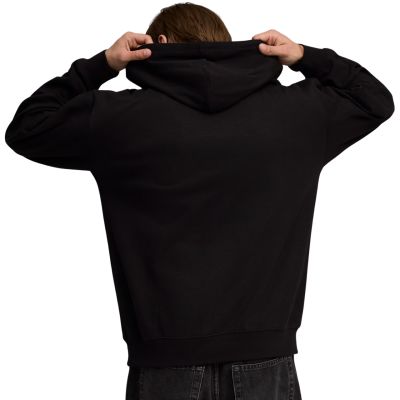 4. Bluza męska Puma ESS Elevated Relaxed Hoodie czarna 692019 01