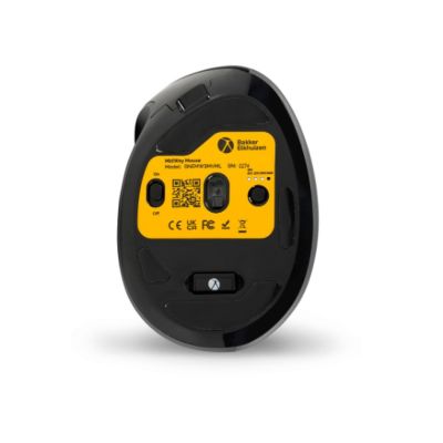 8. BakkerElkhuizen MidWay myszka Biuro Po lewej stronie RF Wireless + Bluetooth + USB Type-C Optyczny 2400 DPI