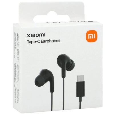 9. Słuchawki przewodowe Xiaomi BHR8930GL dokanałowe USB-C z pilotem - czarne
