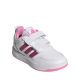 2. Buty dla dzieci adidas Tensaur Sport 3.0 biało-różowe JQ1844