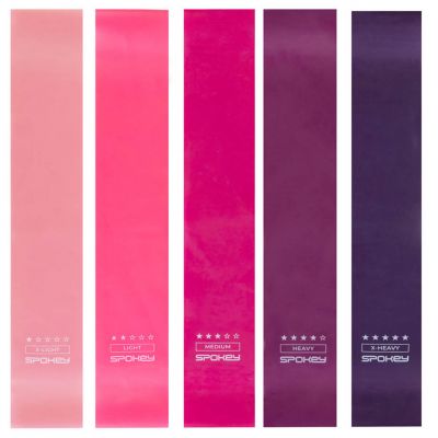 5. Zestaw gum do ćwiczeń Spokey 5 szt. 928944