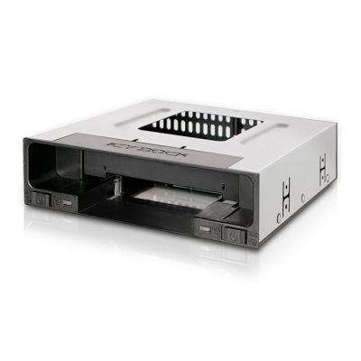 4. Icy Dock MB795SP-B panel drive bay 2,5/3,5" Taca napędu pamięci masowej Czarny