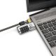3. Kensington Blokada ClickSave do laptopa, 3 w 1, z zamkiem szyfrowym