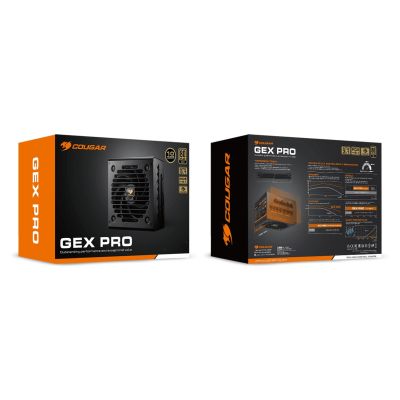 5. COUGAR Zasilacz GEX PRO 850W ATX3.1 / 80 Plus Gold / Modułowy