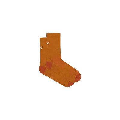 Skarpety rowerowe POC Cadence Road Socks brązowy
