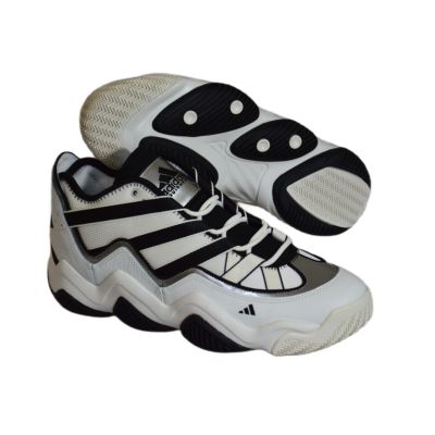 12. Buty męskie sportowe koszykarskie Adidas Top Ten 2010 White Black - HR0099