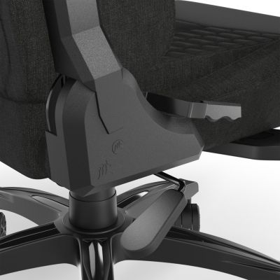 3. Corsair Gaming Tc100 Relaxed Leatherette Chair Black
