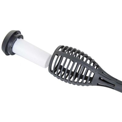 7. POCHODNIA LAMPA SOLARNA TAŃCZĄCE PŁOMYKI 12 LED SMD 7,5x7,5x46,5CM KPL 5SZT