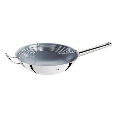 4. Patelnia wok z pokrywką ZWILLING Plus 40992-032-0 32 cm