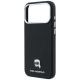 6. Etui Karl Lagerfeld Grained Karl Head Metal MagSafe na iPhone 18 Pro Max / 17 Pro Max - czarne