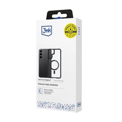 12. Etui 3mk Satin Armor MagCase na Samsung Galaxy S24 - przezroczyste
