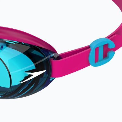 4. SPEEDO OKULARY JUNIOR JET 2.0 PINK/BLUE 8-00493518448