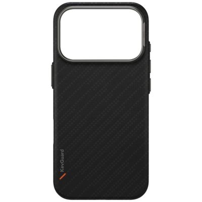 5. Etui UNIQ Keva EDGE Magclick Charging na iPhone 17 Pro - czarne