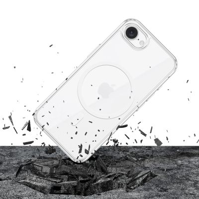 5. Etui 3mk MagCase na Apple iPhone 16e / SE4 - przezroczyste
