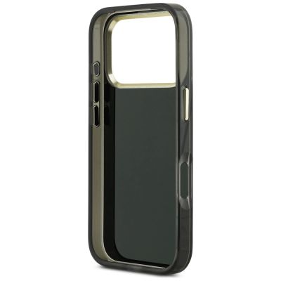 7. Etui Guess IML 4G Script Metal do iPhone 17 Pro Max - czarne