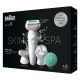 2. Braun Silk-épil 9 SkinSpa 40 pęset(y) Złoto różowe, Biały
