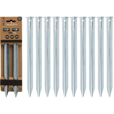 6. ŚLEDZIE DO NAMIOTU 23CM KPL 10SZT METAL REDCLIFFS