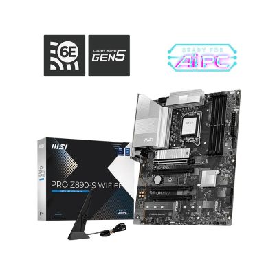 Płyta MSI PRO Z890-S WIFI6E /Z890/DDR5/SATA3/M.2/WiFi/BT/PCIe5.0/s.1851/ATX