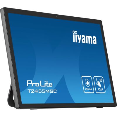 5. Ekran dotykowy iiyama T2455MSC-B1 signage display Płaski panel Digital Signage 61 cm (24") LED 400 cd/m2 Full HD Czarny