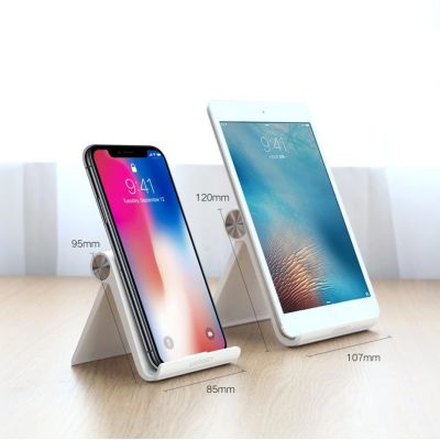 4. Podstawka Ugreen LP115 30485 120 x 107 mm biurkowa na tablet / telefon 4.7-11" - biała