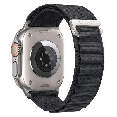 Pasek Tech-Protect Nylon Pro na Apple Watch 44 / 45 / 46 / 49 mm - czarny