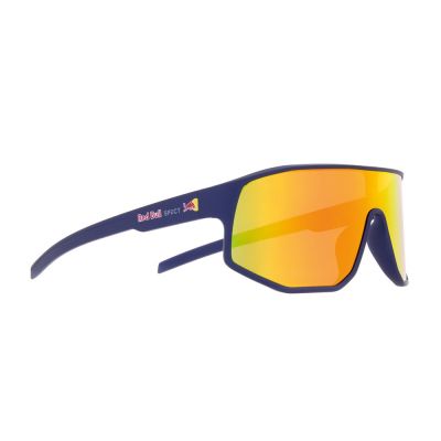 2. Okulary przeciwsłoneczne rowerowe Red Bull Spect Dash - blue/brown/red mirror CAT3