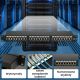 15. Patch panel Extralink  EX.9830 (1U; kat. 5e; 24xRJ-45)