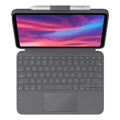 5. Logitech Combo Touch QWERTY British English Smart Connector Szary