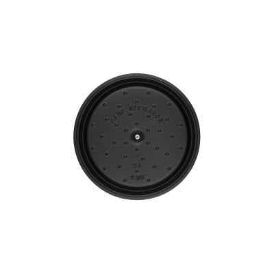 5. Garnek żeliwny okrągły wysoki STAUB 40502-285-0 - czarny 4.8 ltr