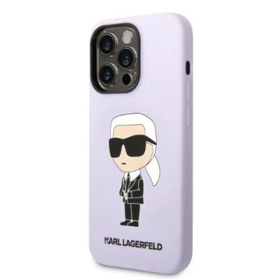 2. Etui Karl Lagerfeld KLHCP14LSNIKBCU iPhone 14 Pro - fioletowe