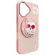 5. Etui Nimmy Glasses Cool Cat MagSafe na iPhone 16 - różowe
