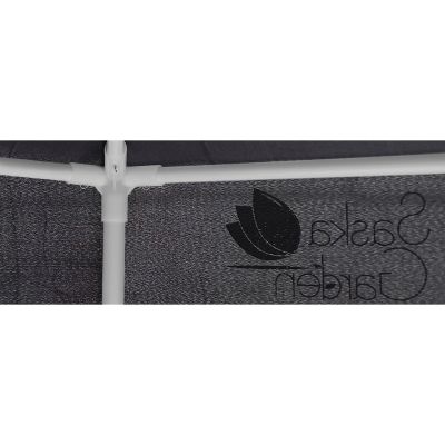 13. PAWILON OGRODOWY SZEŚCIOKĄTNY 2x2x2x2.5M Z MOSKITIERĄ SZARY