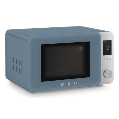 3. Smeg MOC02SBMEU kuchenka mikrofalowa Niebieski Kuchenka mikrofalowa kombinowana Blat 27 l 900 W
