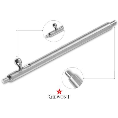 4. Teleskop GIEWONT Stalowy 18 mm do Pasek/Bransoleta SMARTWATCH GWT18