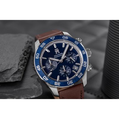 2. Zegarek Męski Tommy Hilfiger TH85 Chronograph 1792163 + BOX