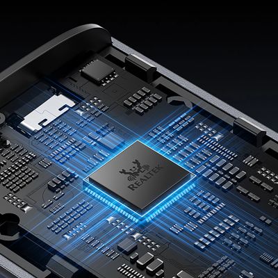 9. Kieszeń na dysk SSD Baseus FlyJoy M.2 NVMe 10 Gb/s - szara