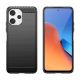 3. Elastyczne etui wzór karbon do Xiaomi Redmi 12 Carbon Case - czarne