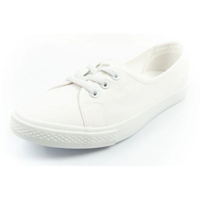 3. Lee Cooper buty trampki damskie sportowe białe wsuwane baleriny