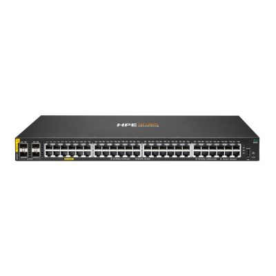 6. Aruba 6000 48G Class4 PoE 4SFP 370W Zarządzany L3 Gigabit Ethernet (10/100/1000) Obsługa PoE 1U