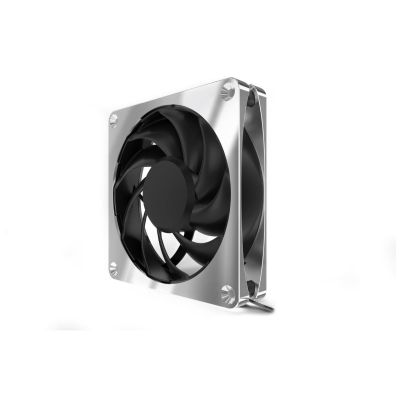 5. Alphacool Apex Stealth Metall Obudowa komputera Wentylator 12 cm Chrom 1 szt.
