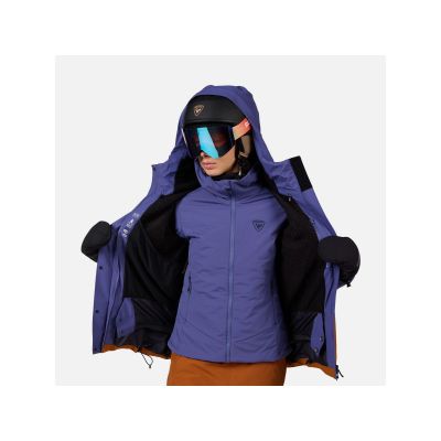 5. Kurtka narciarska damska ROSSIGNOL W DESAFIO 2L SHELL JKT niebieska