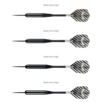 3. Rzutki Harrows Black Arrow Steeltip HS-TNK-000013143