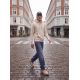 9. Jack&Jones męska bluza z kapturem JJCLEVELAND SWEAT HOOD SN 12298441 MOONBEAM