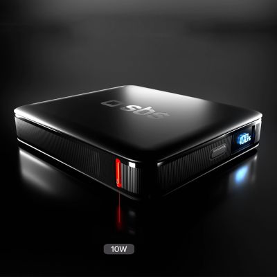 9. Powerbank SBS HD 10W 5000mAh USB-C z wyświetlaczem LCD - czarny