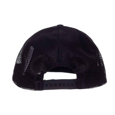 3. Czapka z daszkiem Calvin Klein Trucker czarna - KU0KU00081-BEH