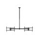 2. Equip 650376 uchwyt do telewizorów 152,4 cm (60") Czarny